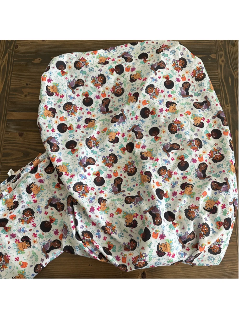 Disney Encanto Crib Sheet Mirabel Luisa Isabela Fitted Baby Bedding Polyester